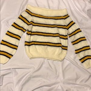 Off the shoulder sweater NEW